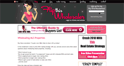 Desktop Screenshot of flipthiswholesaler.net